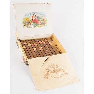 Winston Churchill&#39;s Box of (10) Cigars
