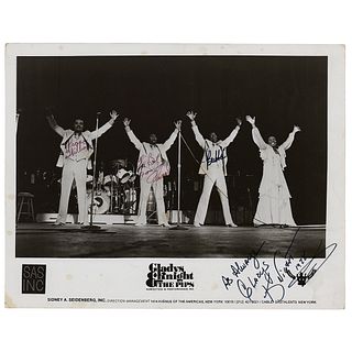 Gladys Knight and the Pips Signed Photograph