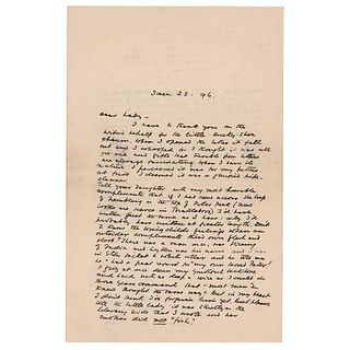 Rudyard Kipling Autograph Letter Signed