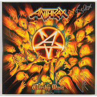 Anthrax Signed Album