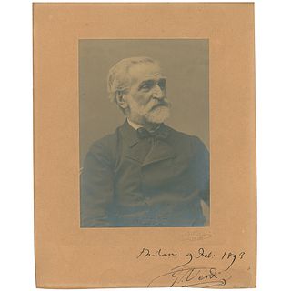 Giuseppe Verdi Signed Photograph