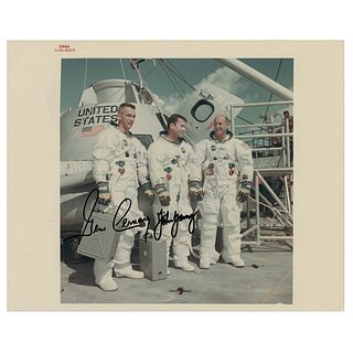 Apollo 10: Gene Cernan and John Young Signed Photograph