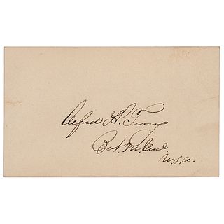 Alfred H. Terry Signature