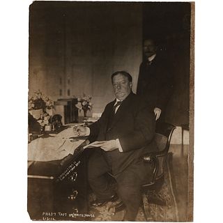 William H. Taft Original Photograph Proof