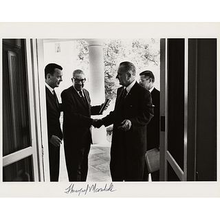 Thurgood Marshall Signed Photograph