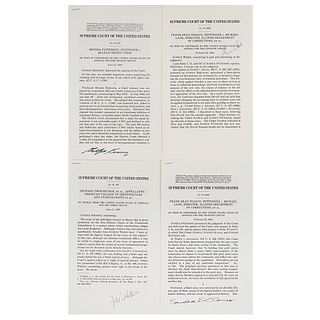 Supreme Court (4) Signed Opinions