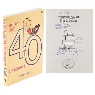 Charles Schulz Signed Book