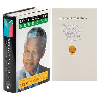 Nelson Mandela Signed Book