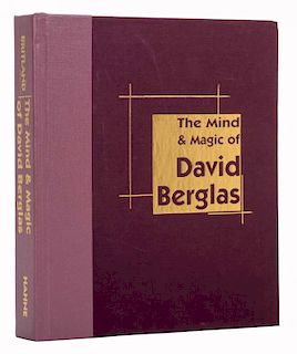 Britland, David. The Mind & Magic of David Berglas. Burbank: Hahne, 2002. From an edition of 1000 co
