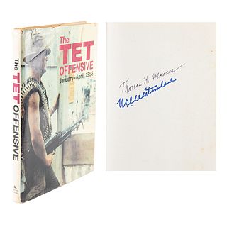 William Westmoreland Signed Book and Typed Letter Signed