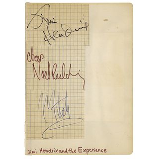 Jimi Hendrix Experience Signatures