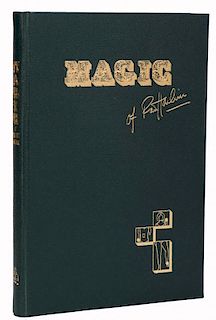 Harbin, Robert and Peter Warlock (ed.). Magic of Robert Harbin. London, 1970. First Edition. Pebbled
