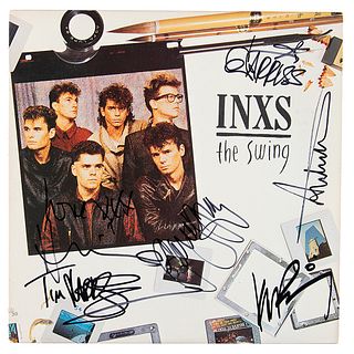 INXS Signed Album