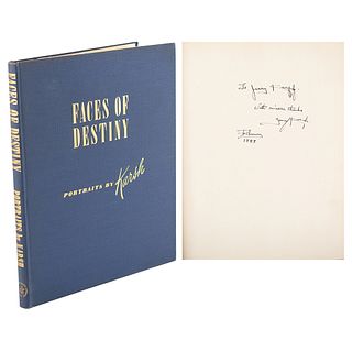 Yousuf Karsh Signed Book