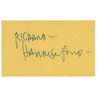 Harrison Ford Signature