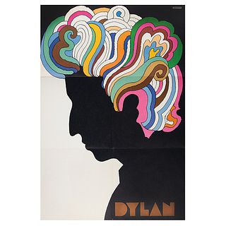 Bob Dylan 1960s Poster by Milton Glaser