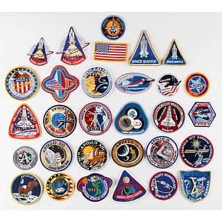 NASA Collection of (30) Program and Mission Patches