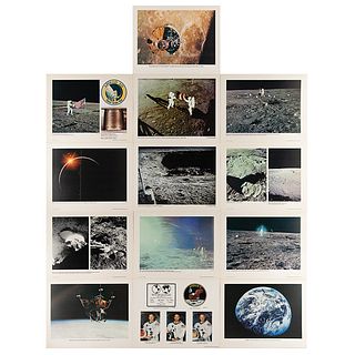 Apollo Program (13) Oversized NASA Lithographs
