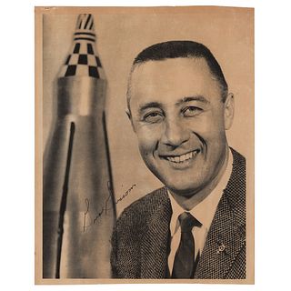 Gus Grissom Signed Photograph
