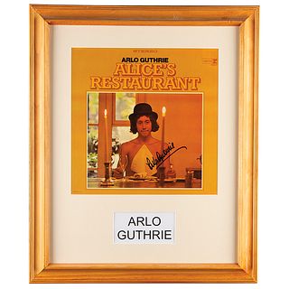 Arlo Guthrie Signed Album