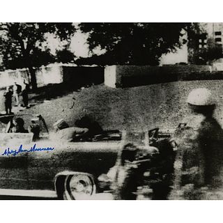 Kennedy Assassination: Mary Ann Moorman Signed Photograph