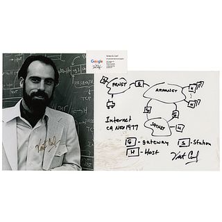 Vint Cerf (3) Signed Items