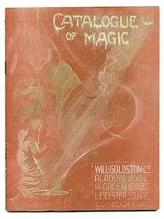 Goldston, Will. Group of Goldston Magic Catalogs. London, 1910s _ 30s. Including Catalogue of Magic