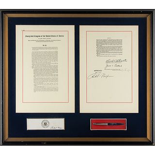 Richard Nixon Rural Electrification Act Bill Signing Pen