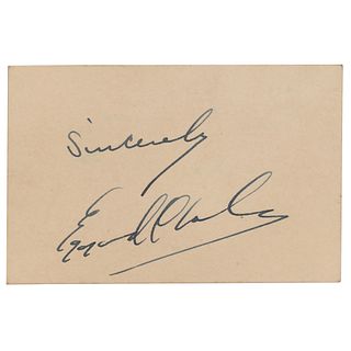 Ezzard Charles Signature
