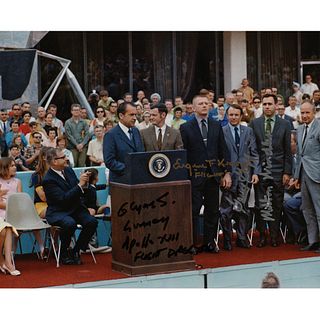 Mission Control Signed Photograph