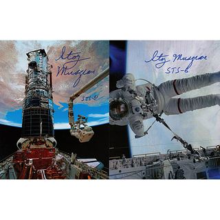 Story Musgrave (2) Signed Photographs