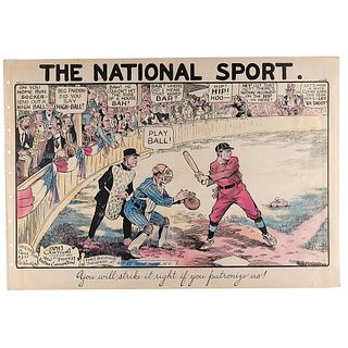 The National Sport Poster by James Cartoons