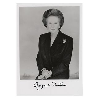 Margaret Thatcher Signed Photograph