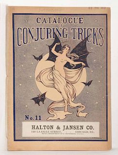 Roterberg, A. Catalogue of Conjuring Tricks No. 11. Chicago, 1909. Color pictorial wrappers. Profuse