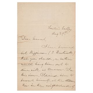 Julia Ward Howe Autograph Letter Signed