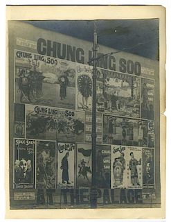 Chung Ling Soo (William Ellsworth Robinson). Photographs of Chung Ling Soo Posters. Bristol, ca. 191