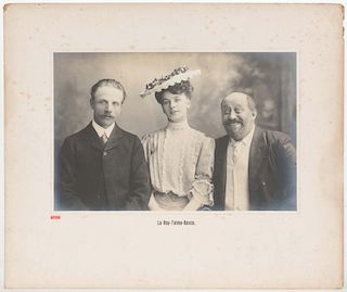 LeRoy, Servais. LeRoy, Talma, and Bosco Studio Portrait Photograph. Berlin: Georg Gerlach & Co., ca.