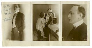 Lester Harry (Maryan Czajkowski). Photographic brochure of ventriloquist The Great Lester. London, c