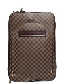 Louis Vuitton Brown Damier Ebene Softside Suitcase