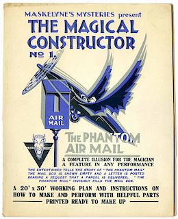 MaskelyneНs Mysteries Magical Constructor No. 1. The Phantom Air Mail. London: Lewis Davenport & Co.