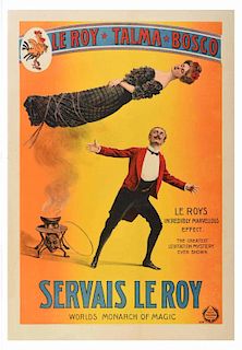 LeRoy, Servais. Leroys Incredibly Marvellous Effect. The Greatest Levitation Mystery Ever Shown. Ham