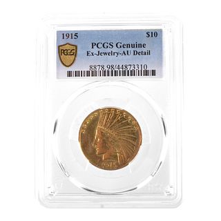 PCGS 1915 US $10 Gold Coin