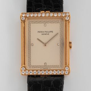 Patek Phillipe 18kt Gold Reference 3776 Wristwatch