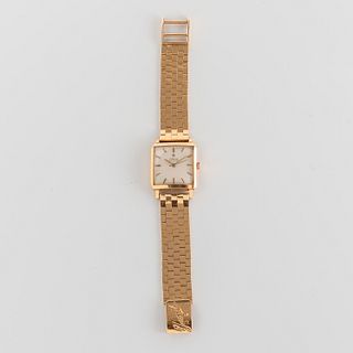 Omega 18kt Gold Reference 3971 Wristwatch and Bracelet