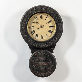 Baird Clock Co. "Mayo's" Advertising Wall Clock