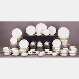A Miscellaneous Collection of Cauldon, Ltd. (England) Porcelain Serving Items in Various Patterns, 20th Century.