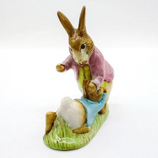 Benjamin Bunny & Peter Rabbit - Beswick - Beatrix Potter Figurine