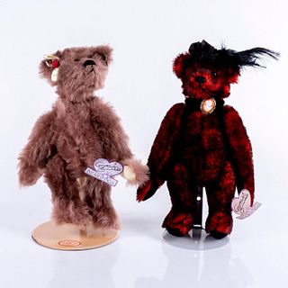 2pc Annette Funicello Collectible Bear Company Teddy Bears