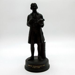 Wedgwood Black Basalt Figurine, Josiah Wedgwood FRS