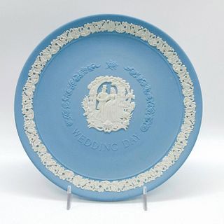 Wedgwood Jasperware Decorative Plate, Wedding Day
